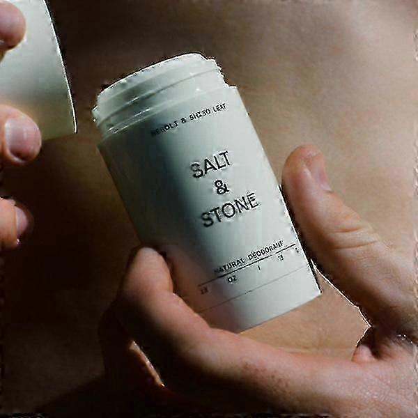 suitable for Salt # Stone Unisex Black Oud Extra_Strength Aluminum-Free Deodorant # Black 1pcs
