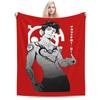 Trafalgar Law Blanket Soft Warm Flannel Throw Blanket Plush for Bed Living room Picnic Travel Home Couch