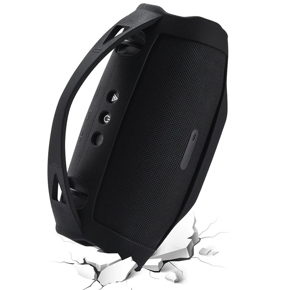 Husă de Protecție din Silicon pentru Boxă Portabilă BT JBL Xtreme 4, Rezistentă la Șocuri, cu Mâner, Husă de Călătorie Portabilă
