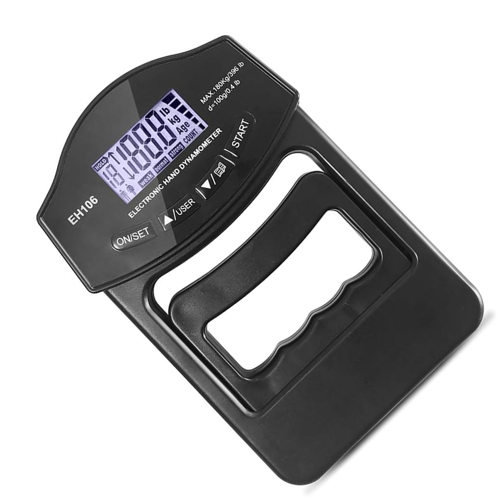 396lb/180kg Hand Dynamometer Hand Force Meter Hand Grip Strengthener Hand Grip Training Gauge for Sport School Home Use