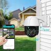 Kamera Zewnętrzna Obrotowa Ip Wifi 2Mpx Full Hd 4X Zoom Do Monitoringu