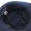 Used STETSON Hat Folded Cashmere Blend Wool 58 Navy /FF ECG003