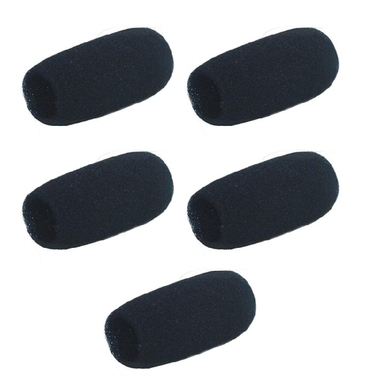 Pack of 5 Microphone Sponges Covers Advanced Wind Foam Reduction Durability Design for Panel Discussions Speech Systems