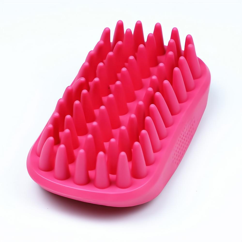 Pet Bath Brush Rubber Comb Hair Removal Brush Dog Cat Grooming Cleaning Glove Massage Pet Hair Care Tool