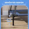 Pet Bed with Canopy, Dog Bed, Foldable, Weather-Resistant, Blue