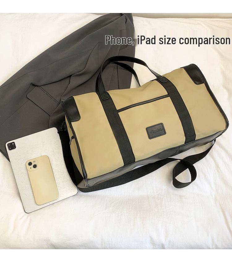 2025 Large Capacity Versatile Gym & Travel Bag with Wet/Dry Separation, Casual Shoulder & Crossbody Design