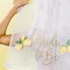 Zitronen Braut zu sein Schleier Junggesellinnenabschied Hen Party Brautparty Hochzeitsaccessoires Einzelabschied Deko Brautjungfer Heiratsantrag Geschenk