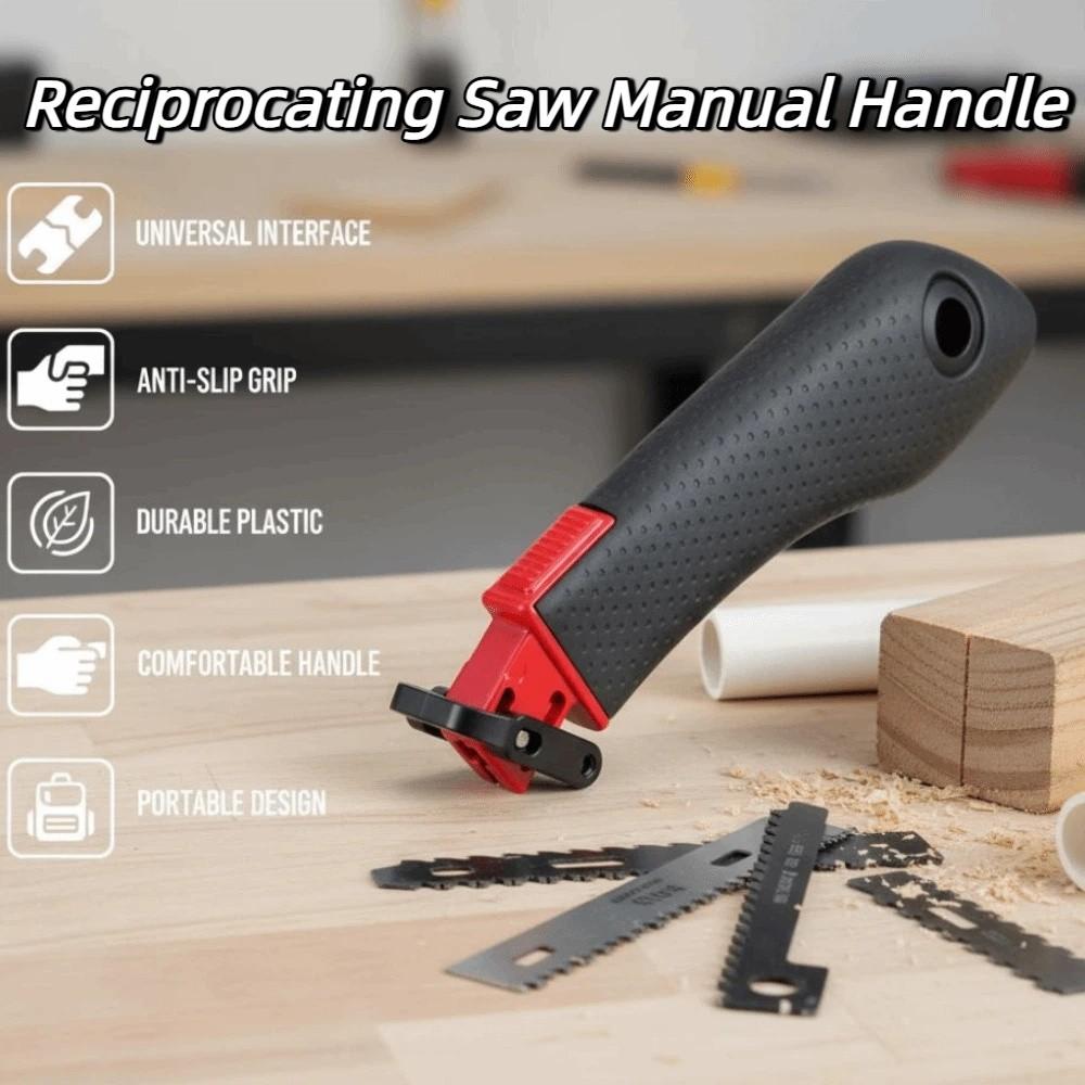 Universal Interface Saw Ruler Handle Plastic Serrated Cutting Handle For Reciprocating Saw