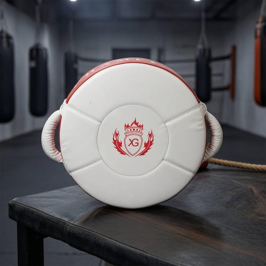 Boxing Training Guard Impact-Ready Round Striking Strike Pad Padded Punch