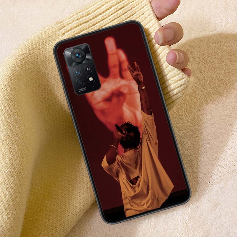 

Damso Rapper Phone Case For Redmi Note 13 14 15 Pro Plus 12 13C 12C 15C 9 10 10C 9T 9C 9A TPU Soft Cover Clear Cell Cases Shockp Redmi Note 14 5G
