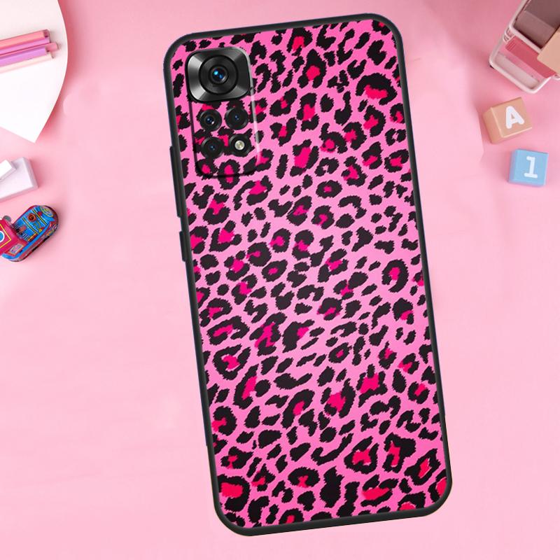 Leopard Print For Xiaomi Redmi Note 14 10 11 12 13 15 Pro Plus Phone Case For Redmi 15C 14C 10C 12C 13C 15
