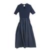 Emmi 13WFO251034 25 Years Navy Half Sleeve Knit Dress Dress 0 NavyUsed