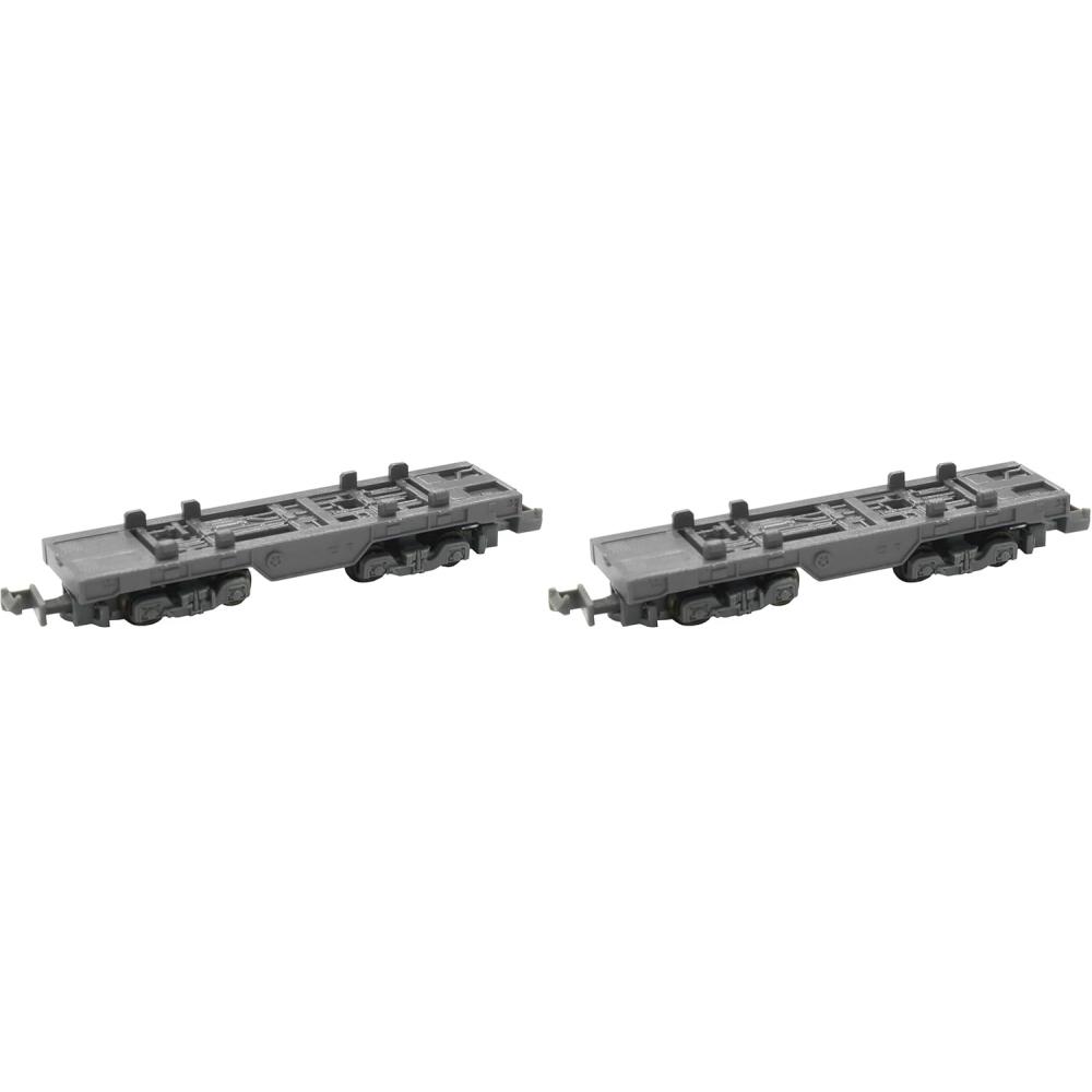 

Rokuhan Z Gauge Z Shorty Container Wagon Gray Sa006 2 Model Train X2 Pack Of 2