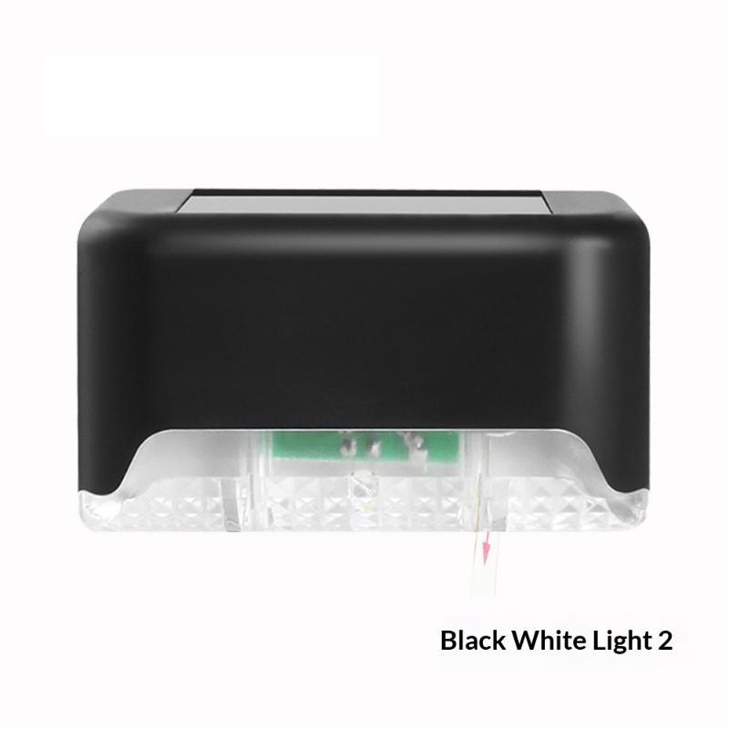 Outdoor Solar Stair Lights Led Waterproof For Garden Yard Railing Fence Lights Enhances Night Safety And Atmosphere 1Pc