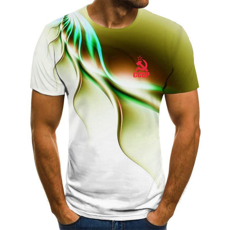 Men T-Shirt Women Tees 3D Print Short Sleeve Comfortable Sportwear T Shirts