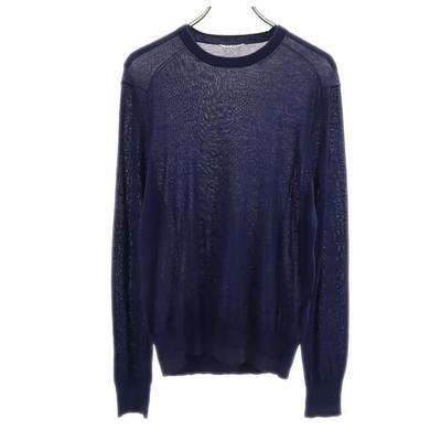 ACNE Langarmpullover XS Marineblau Systemstrick Herren Gebraucht