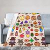 Creature In Stardew Valley Fashion Blankets Flannel Cute Jimino Animals Warm Throw Fashion Blanket for Home Couch Quilt Multi-function