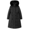Fashion Woman Parkas Winter Long Coats Hooded Faux Fur Collar Thick Warm Overcoat Women's Jackets