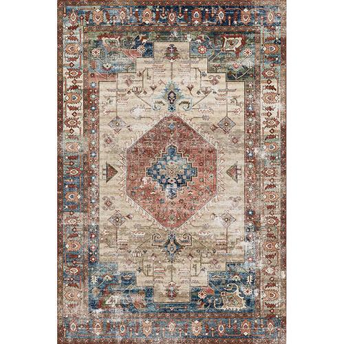 American Retro Living Room Decoration Carpet Minimalist Bedside Rugs for Bedroom Large Area Non-Slip Mat Washable Lounge Rug