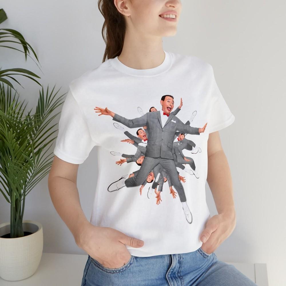 Pee Wee Herman Paul Reubens Unisex Jersey Short Sleeve Tee. Pee Wee Herman Gift Unisex T-Shirt XXXL