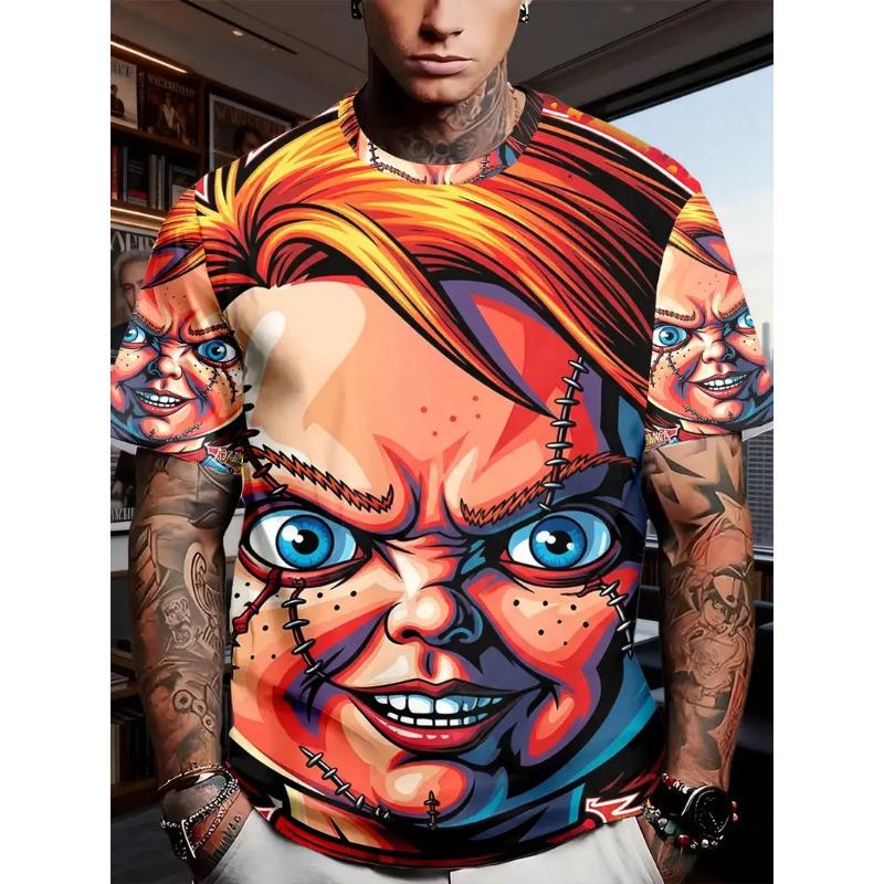

[Pilsen Selection] Men s fashionable casual short-sleeved breathable T-shirt XL
