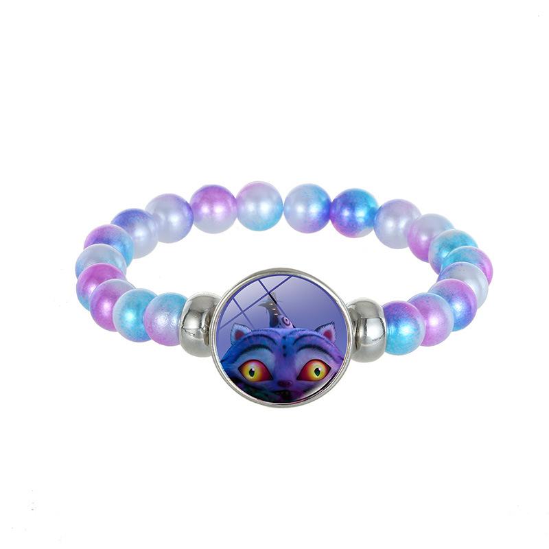 1Pc Demon Hunters K-Pop Lumi Zoe Mira Saja Boy Color Bead Bracelet