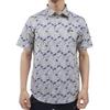 Ping Apparel Men's Short Sleeve Polo Shirt (Mr. Ping All-Over Print, Stretch) / Golf / 621-4160207 020_Gray, Size S