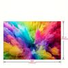 2D Artistic Abstract Smoke Tapestry for Festive Content Creation & Home Decor