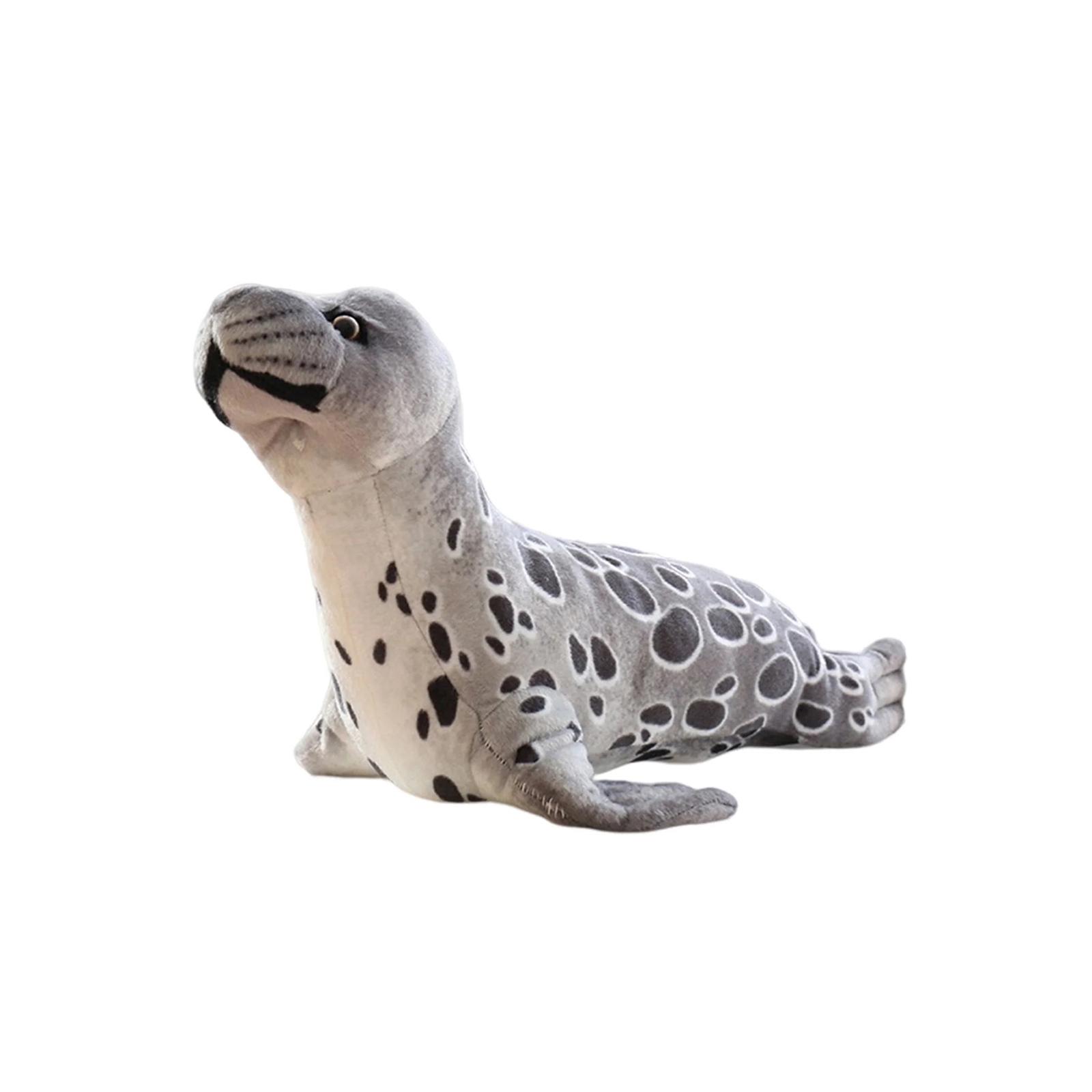 

Simulation Seal Stuffed Doll Toy - Look Cute Seal Plush Doll Soft Pillow - Home Decoration Aquarium Souvenirs Kids Birthday Gift One Size