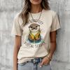 Otters Tee Women Funny Manga Tshirt Girl Graphic Harajuku Funny Clothing