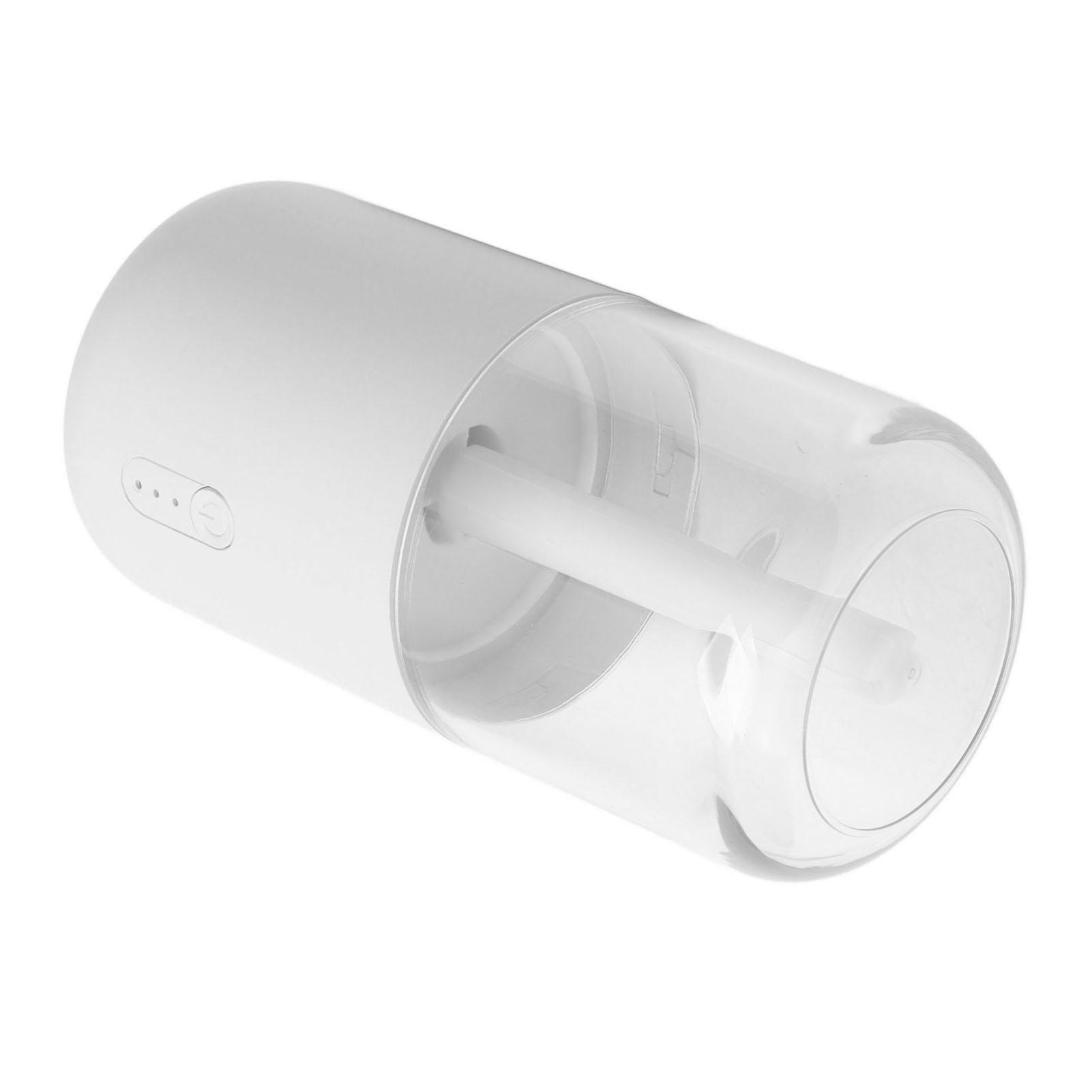 280ml Single Spray Humidifier Small Mist Quiet   with Warm   Light for Car Home   Desktop