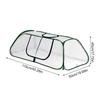 Frost Cover For Garden Beds Breathable Mesh Planter Accessories With Zipper Plant Frost Protection Covers For Outdoor Winter