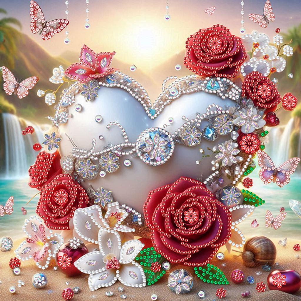 Easter Special Shaped 5D DIY Partial Drill Diamonds Paintings Gem Art for Adults DIY Gift Home Decor Crystal Diamond Art 30x30cm