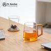 Mr. Nanshan Tea Infuser Glass Cup with Beechwood Lid
