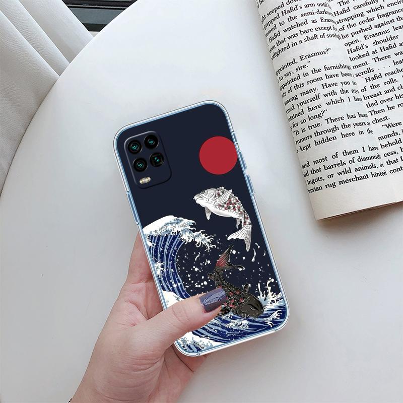 Great Wave Off Kanagawa Case for Motorola G10 G20 G30 G31 G32 G34 G35 G41 G42 G50 G51 G52 G55 G60 G60S G62 G71 G72 G75