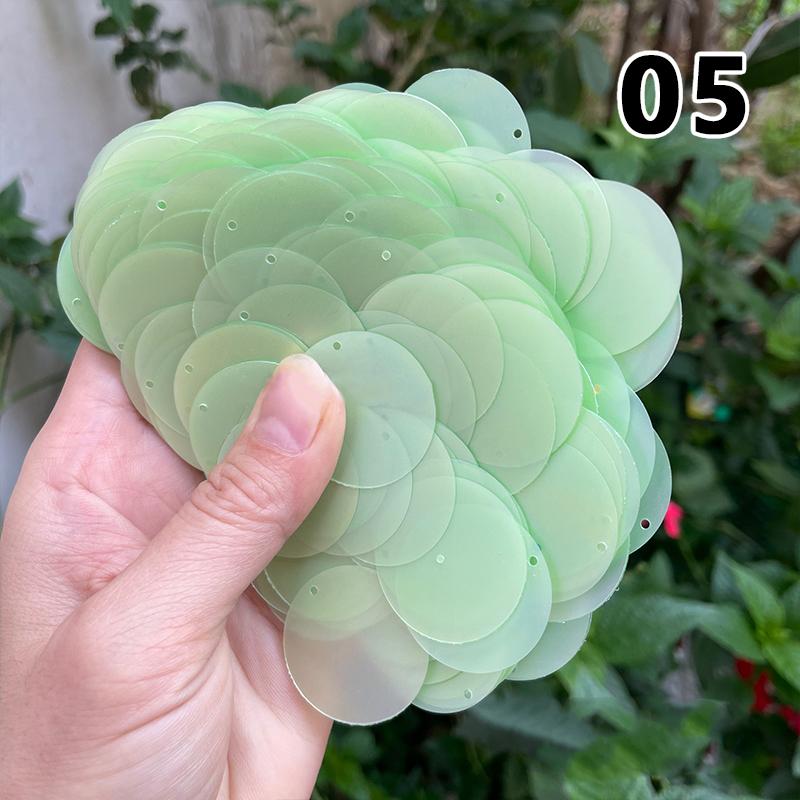 30Χιλ. Πολύχρωμα Καραμέλα Μεγάλες Πούλιες με Τρύπα Pet Στρογγυλές Πούλιες Ραφής Χειροτεχνίας Διακόσμηση Νυφικού Αξεσουάρ DIY Χαλαρές Πούλιες