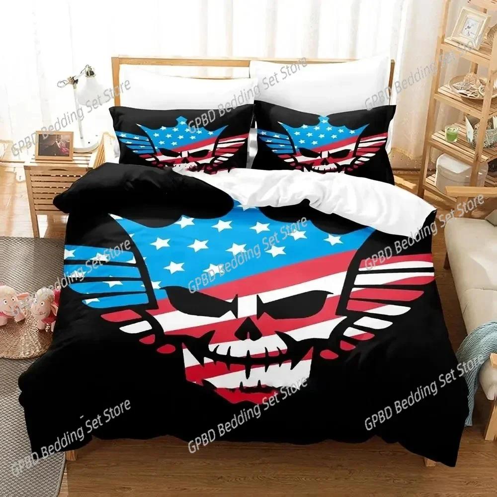 Luxury New 3D Print Cody Rhodes American Nightmare Bedding Set Duvet Cover Bed Set Quilt Cover Pillowcase king Queen Size Adult