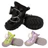 2 ks Nepromokavé Protiskluzové Psí Boty Nastavitelné Otočné Zapínání Psí Boty pro Malé Střední