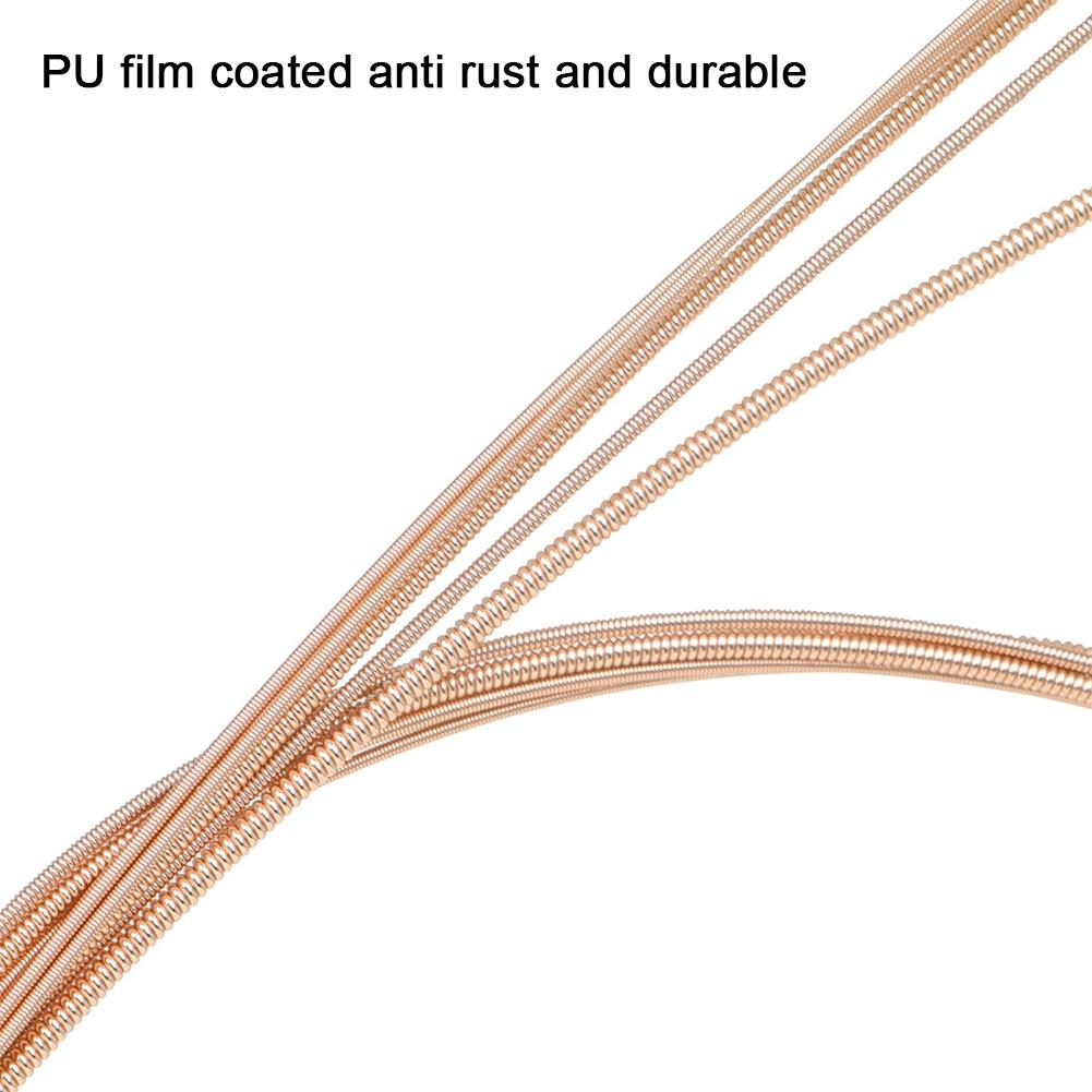 12-String Guitar Strings Folk Guitar Accessories Parts Classical Guitar Strings Phosphor Bronze Guitar Strings for Guitar
