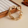 Fashion Irregular Beaded Bracelets Colorful Bohemian Style Hand Chain Resin Bracelets Women