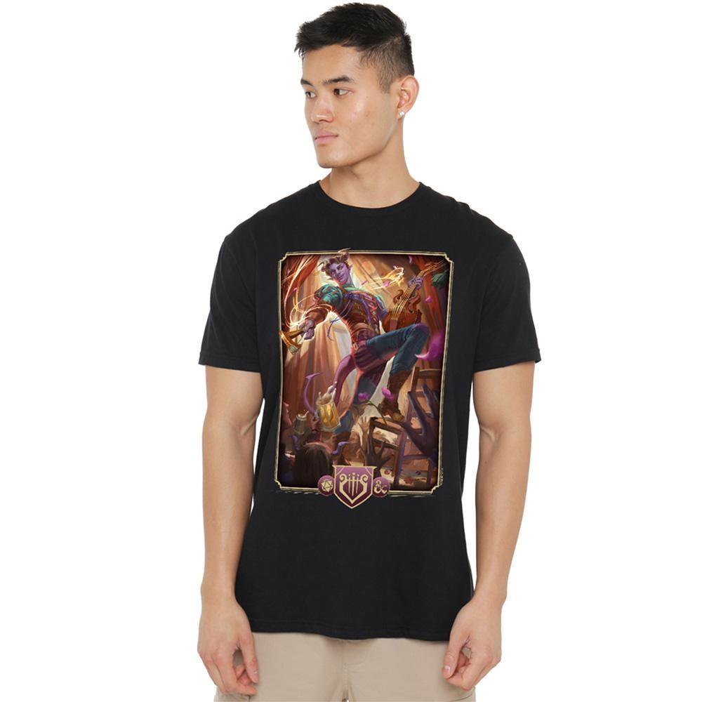 Dungeons & Dragons Unisex Adult 2024 Bard Key Art T-Shirt