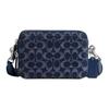 Charter 19 Detachable Shoulder Strap Denim Shoulder Bag Small Men's Dark Blue