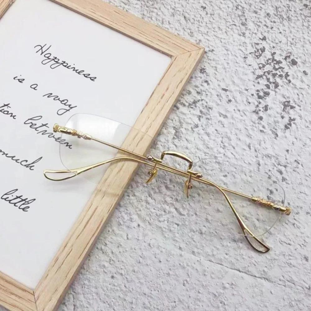 

Очки в квадратной оправе в стиле ретро для женщин и девочек, легкие удобные очки с защитой от синего света, очки золотого цвета, модные аксессуары золотой