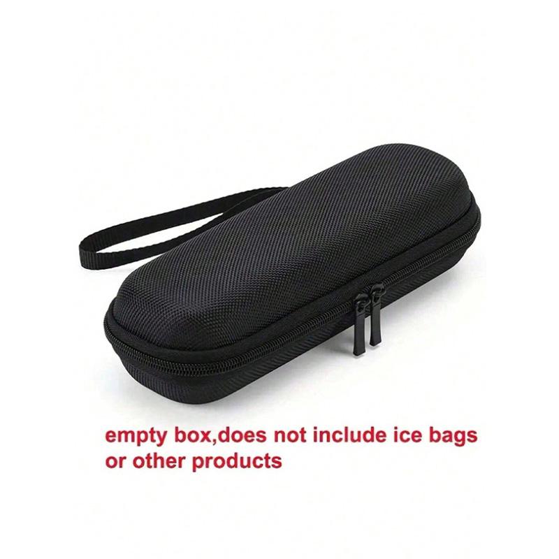 Insulated Portable Insulin Cooler Bag - Friendly Cold Ice Pack Physical Cooler Box Lightweight Simple Zipper Tote Bag Suitcase,