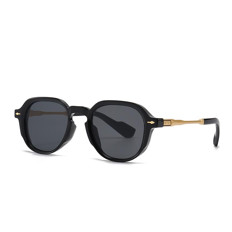 6068Cross-Border European and American Narrow Frame Export Sunglasses Trendyy Street Photography Modern Charm Retro Sunglasses