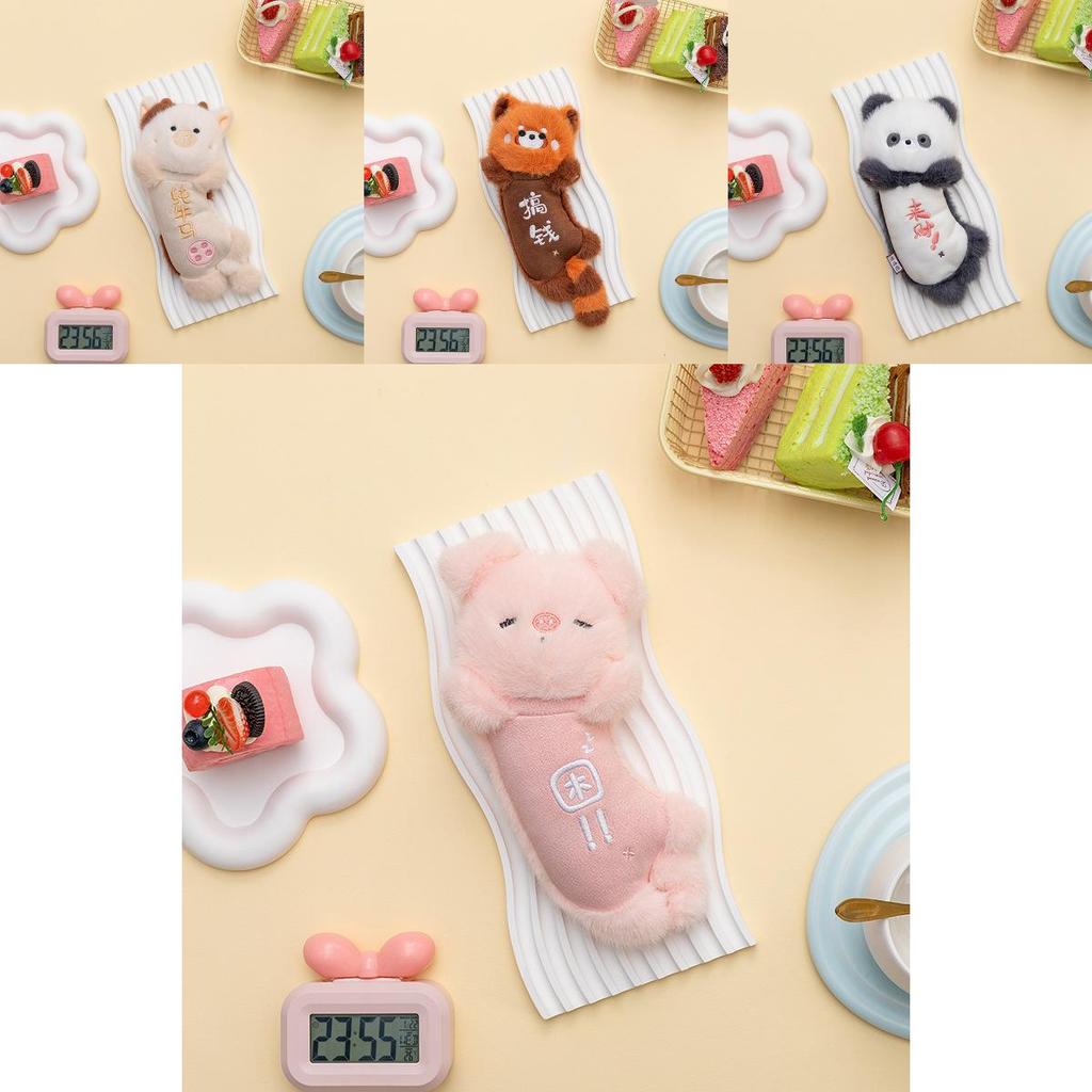Cute Cartoon Panda Cow Pig Design Wrist Plush Pad For Office Desk Comfort