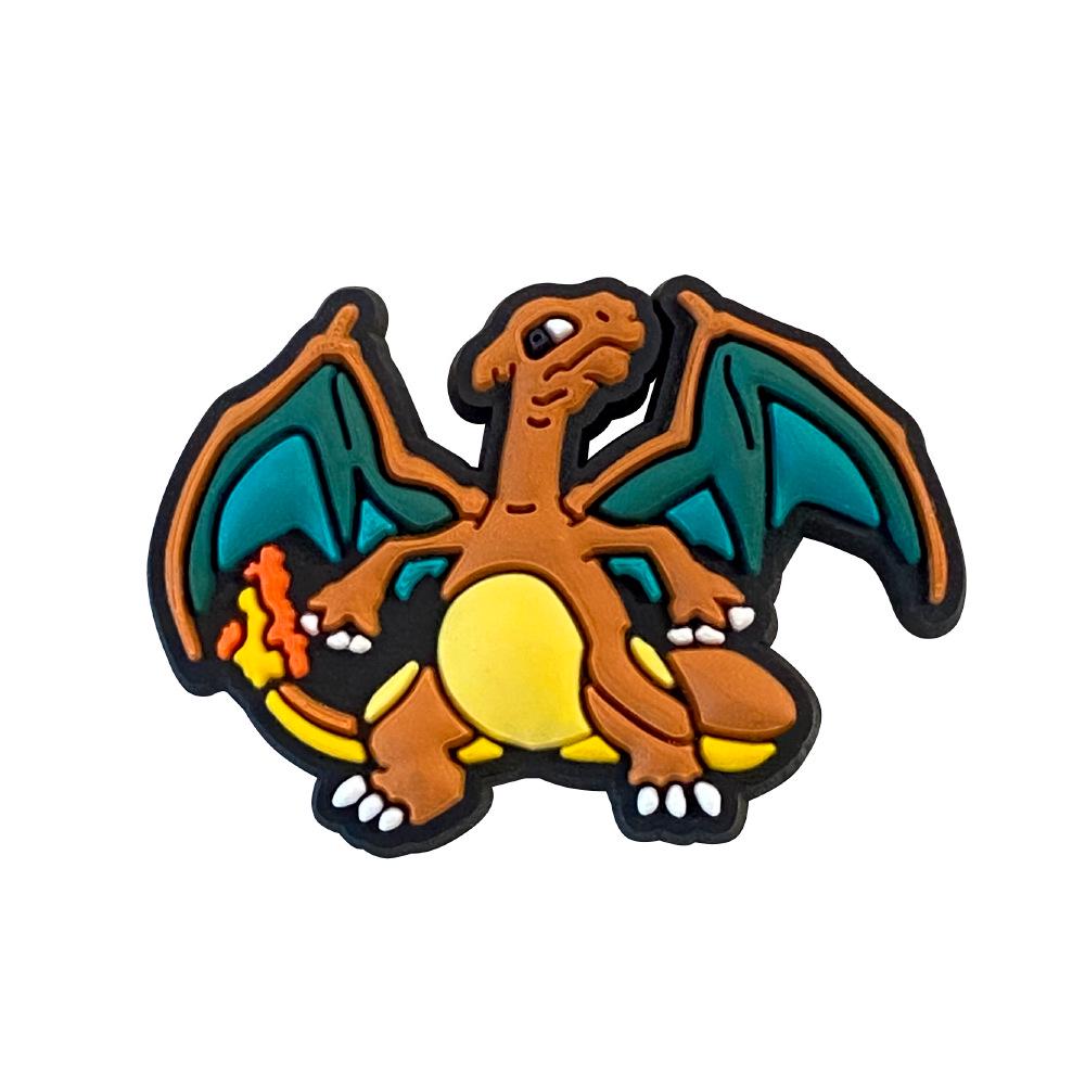 Puha Gumi Pokémon Virágos Klumpa Cipőcsatok