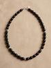 Leeenoir Black Onyx Ball Necklace
