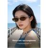 XBORA Women's Cat Eye Sunglasses UV Protection Polarized Driving Sunshade High-End Sense Outdoor Sun Protection 20386