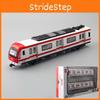 Transit Metro Rail Trains Model Toy Set With Light Sound Effects For Kids Gift